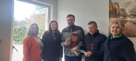 Historisches Treffen im Rahmen einer Städtepartnerschaft